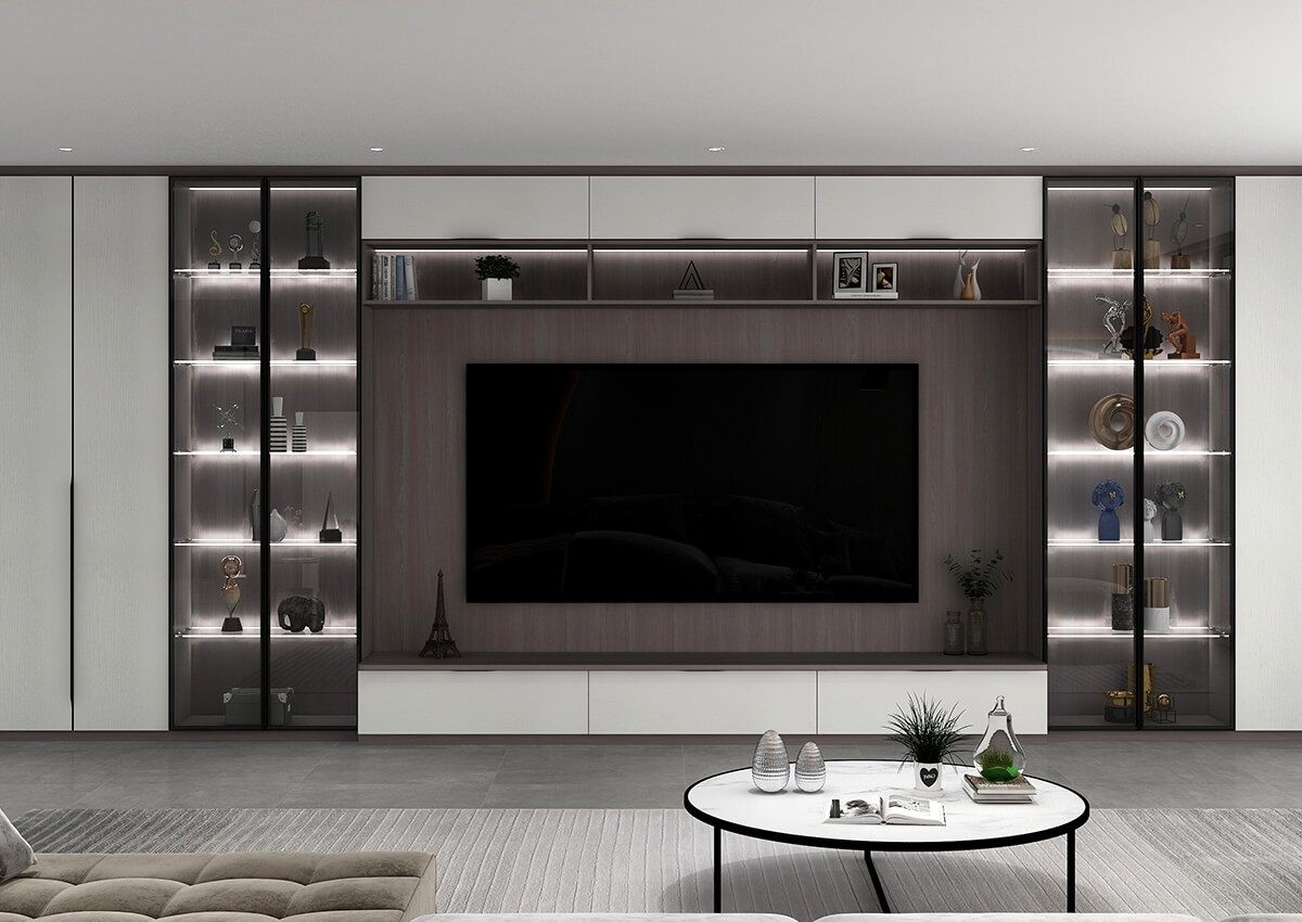 如何設計全屋定制酒柜